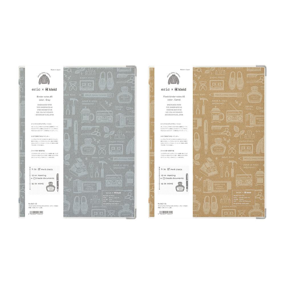 Kleid x eric binder notes A5 - Camel - Techo Treats