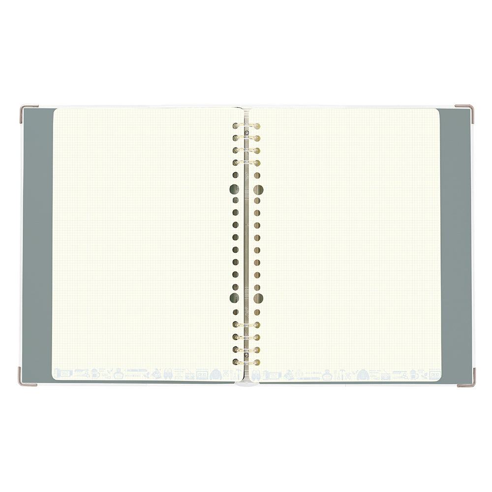 Kleid x eric binder notes A5 - Gray - Default Title by Techo Treats Stationery