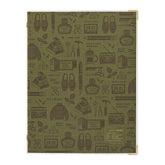 Kleid x eric binder notes A5 - Olive Drab - Default Title by Techo Treats Stationery