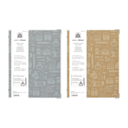Kleid x eric binder notes A5 - Olive Drab - Default Title by Techo Treats Stationery
