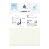 Kleid x eric loose leaf A5 - Cream - Default Title by Techo Treats Stationery