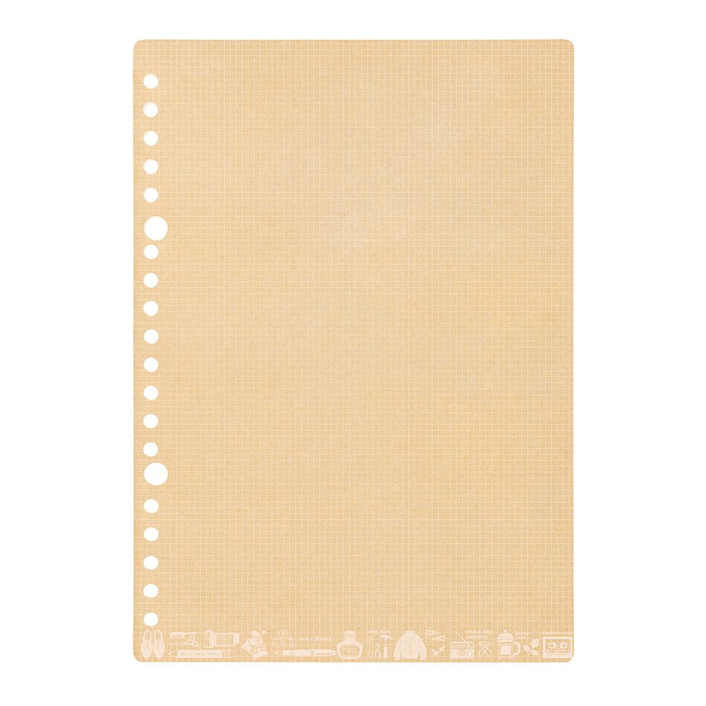 Kleid x eric loose leaf A5 - Kraft - Default Title by Techo Treats Stationery