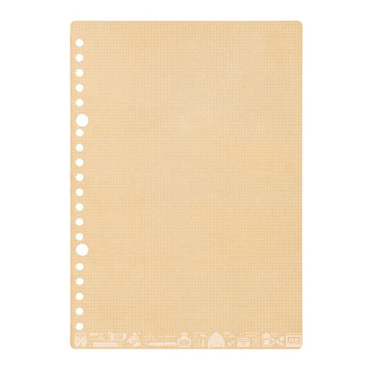 Kleid x eric loose leaf A5 - Kraft - Default Title by Techo Treats Stationery