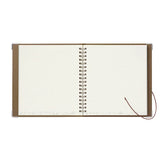 Kleid x eric String-tie Notebook - Camel - Techo Treats