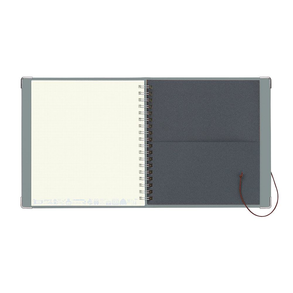 Kleid x eric String-tie Notebook - Camel - Techo Treats