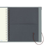 Kleid x eric String-tie Notebook - Camel - Techo Treats