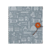 Kleid x eric String-tie Notebook - Gray - Default Title by Techo Treats Stationery