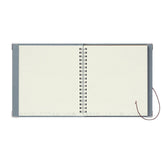 Kleid x eric String-tie Notebook - Gray - Default Title by Techo Treats Stationery