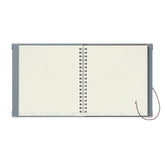 Kleid x eric String-tie Notebook - Gray - Techo Treats