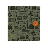 Kleid x eric String-tie Notebook - Olive Drab - Default Title by Techo Treats Stationery