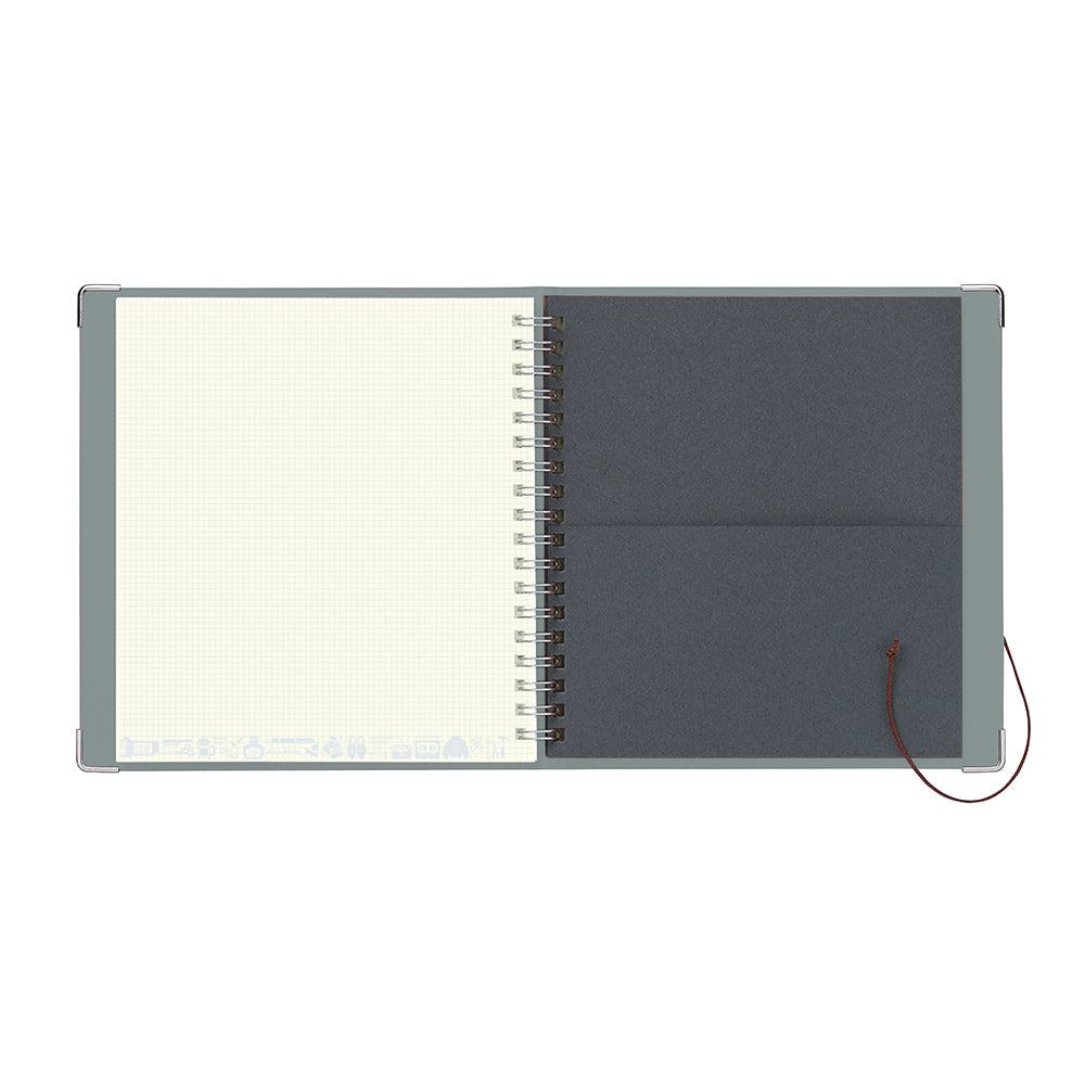 Kleid x eric String-tie Notebook - Olive Drab - Default Title by Techo Treats Stationery