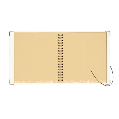 Kleid x eric String-tie Notebook - White - Default Title by Techo Treats Stationery