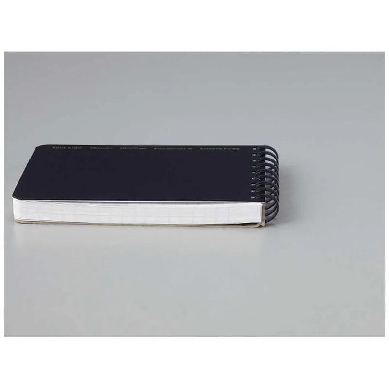 KOKUYO Soft Ring A7 Memo (Grid) - Black - Default Title by Techo Treats Stationery