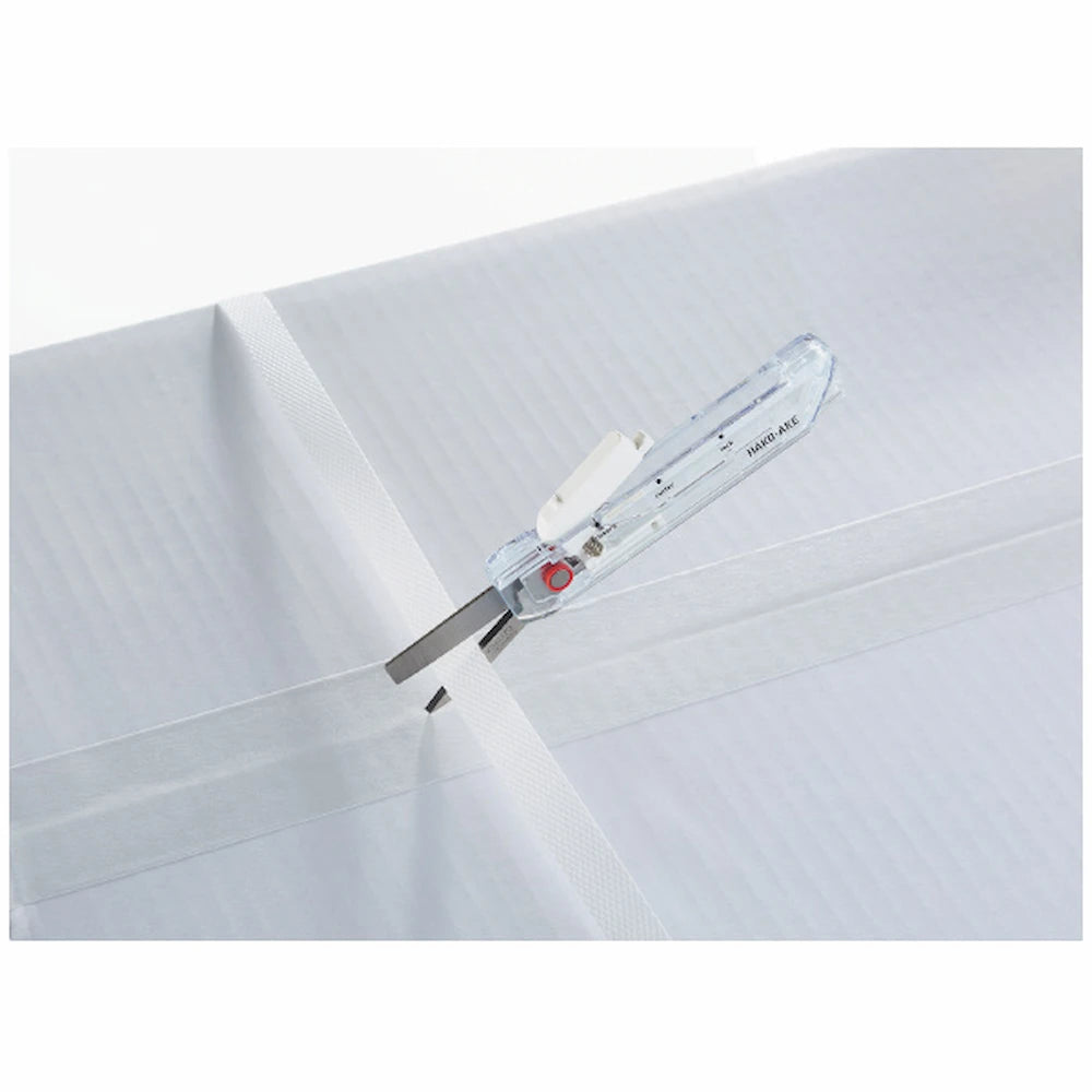KOKUYO TRANSPARENT MECHANISM Series 2-Way Compact Scissors HAKO-AKE - Black - Default Title by Techo Treats Stationery