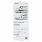KOKUYO TRANSPARENT MECHANISM Series 2-Way Compact Scissors HAKO-AKE - Green - Default Title by Techo Treats Stationery