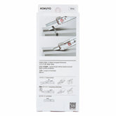 KOKUYO TRANSPARENT MECHANISM Series 2-Way Compact Scissors HAKO-AKE - White - Default Title by Techo Treats Stationery