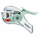 KOKUYO TRANSPARENT MECHANISM Series Stapleless Stapler Harinacs - Green - Default Title by Techo Treats Stationery