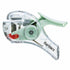 KOKUYO TRANSPARENT MECHANISM Series Stapleless Stapler Harinacs - Green - Default Title by Techo Treats Stationery
