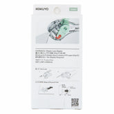 KOKUYO TRANSPARENT MECHANISM Series Stapleless Stapler Harinacs - Green - Default Title by Techo Treats Stationery