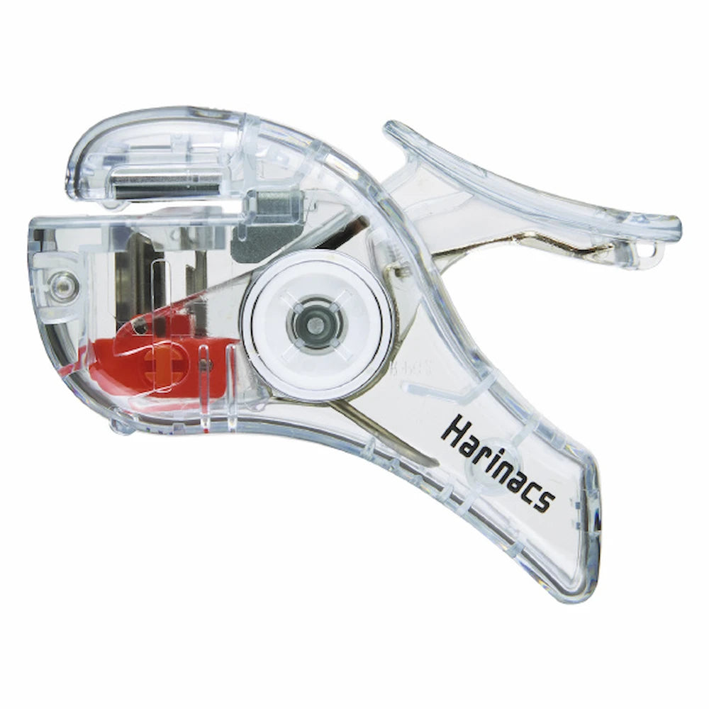 KOKUYO TRANSPARENT MECHANISM Series Stapleless Stapler Harinacs - White - Default Title by Techo Treats Stationery