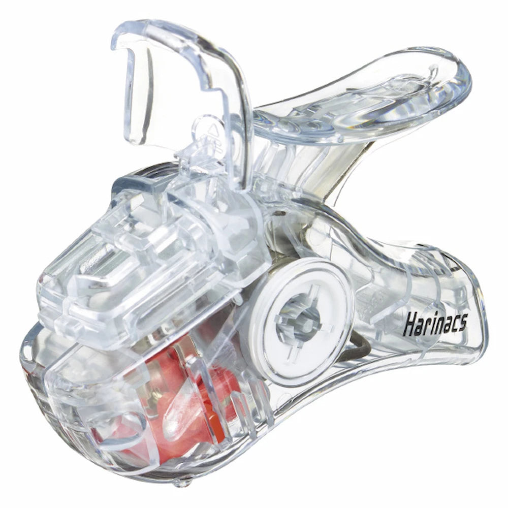 KOKUYO TRANSPARENT MECHANISM Series Stapleless Stapler Harinacs - White - Default Title by Techo Treats Stationery