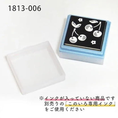 KONOIRO Paintable Penetrating Stamp Mini - Cherries - Kodomo no Kao - Default Title by Techo Treats Stationery