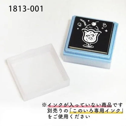 KONOIRO Paintable Penetrating Stamp Mini - Cream Soda - Kodomo no Kao - Default Title by Techo Treats Stationery