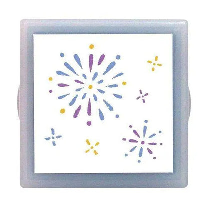 KONOIRO Paintable Penetrating Stamp Mini - Firework - Kodomo no Kao - Default Title by Techo Treats Stationery
