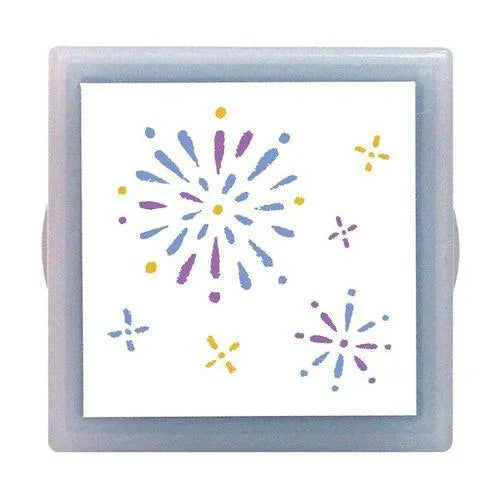 KONOIRO Paintable Penetrating Stamp Mini - Firework - Techo Treats