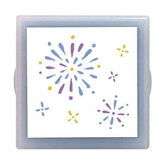 KONOIRO Paintable Penetrating Stamp Mini - Firework - Techo Treats