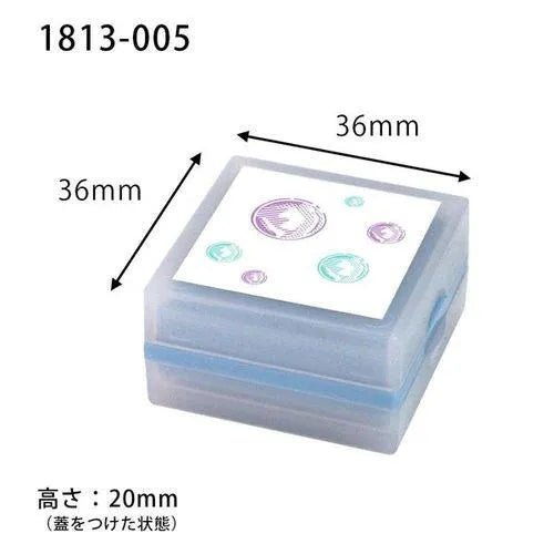 KONOIRO Paintable Penetrating Stamp Mini - Soap Bubble - Kodomo no Kao - Default Title by Techo Treats Stationery