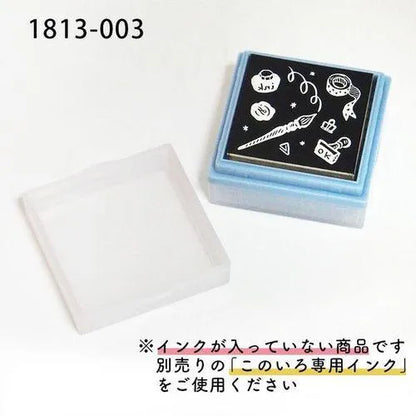 KONOIRO Paintable Penetrating Stamp Mini - Stationery - Kodomo no Kao - Default Title by Techo Treats Stationery