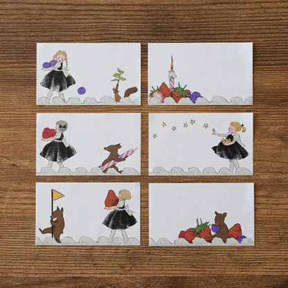 Kuraha Shirei Roll Sticky Notes - Decoration - TEGAMISHA - Default Title by Techo Treats Stationery