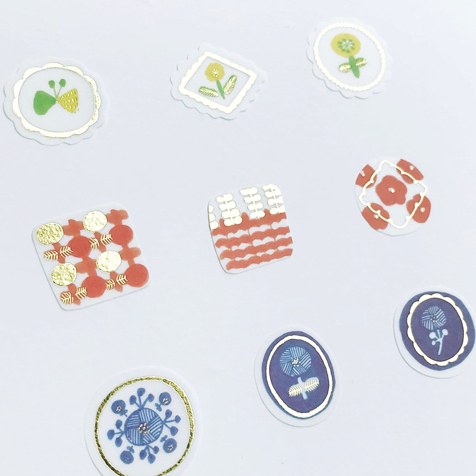 Kurogoma Flake Seal - Northern Europe - Papier Platz - Default Title by Techo Treats Stationery