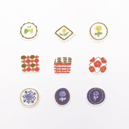 Kurogoma Flake Seal - Northern Europe - Papier Platz - Default Title by Techo Treats Stationery