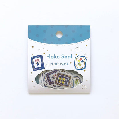 Kurogoma Flake Seal - Painting - Papier Platz - Default Title by Techo Treats Stationery