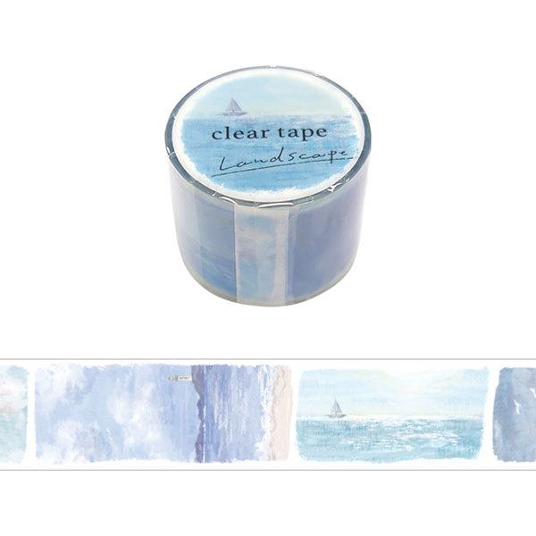 Landscape Series clear tape - Morning Calm - Techo Treats