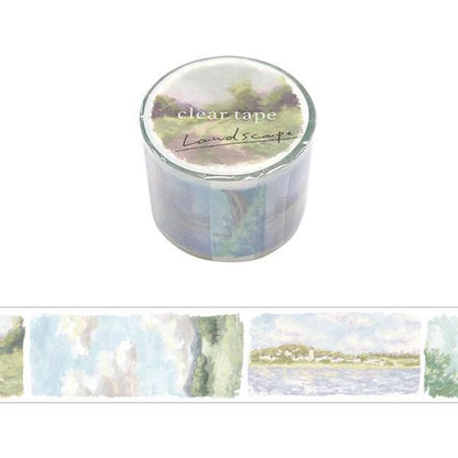 Landscape Series clear tape - Sunlight through Trees - Techo Treats