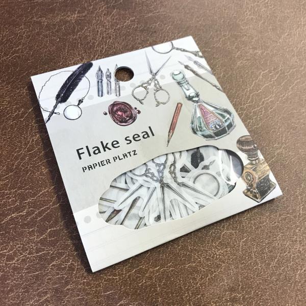 LCN Flake Seal - Antique Stationery - Papier Platz - Default Title by Techo Treats Stationery