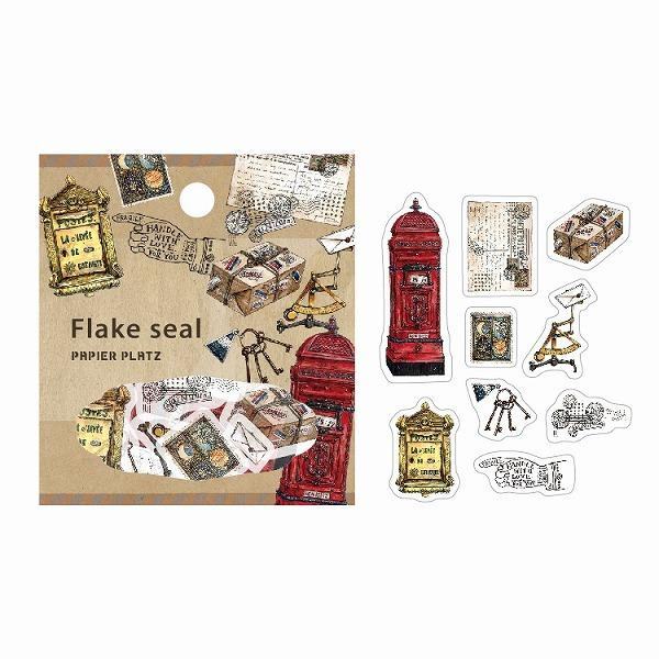 LCN Flake Seal - Post Marks - Papier Platz - Default Title by Techo Treats Stationery