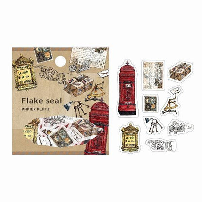 LCN Flake Seal - Post Marks - Papier Platz - Default Title by Techo Treats Stationery