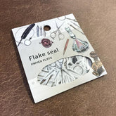 LCN Flake Stickers - Antique Stationery - Techo Treats