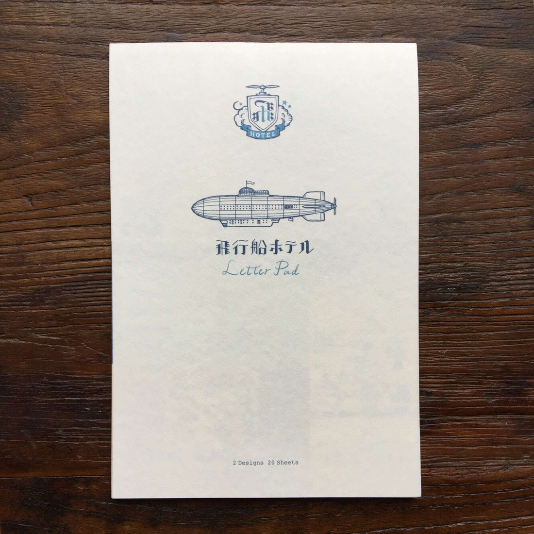 LIFE Kyupodo Airship Hotel Letter Pad - Default Title by Techo Treats Stationery