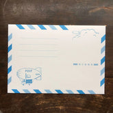 LIFE Kyupodo Airship Mail Envelope - Default Title by Techo Treats Stationery