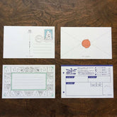LIFE Kyupodo Cloud Post Office One-stroke Paper - Morning Letter - Default Title by Techo Treats Stationery