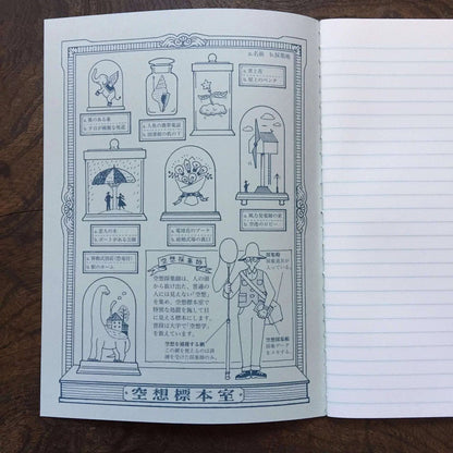 LIFE Kyupodo Fantasy Collection Notebook A5 - Blue - Default Title by Techo Treats Stationery
