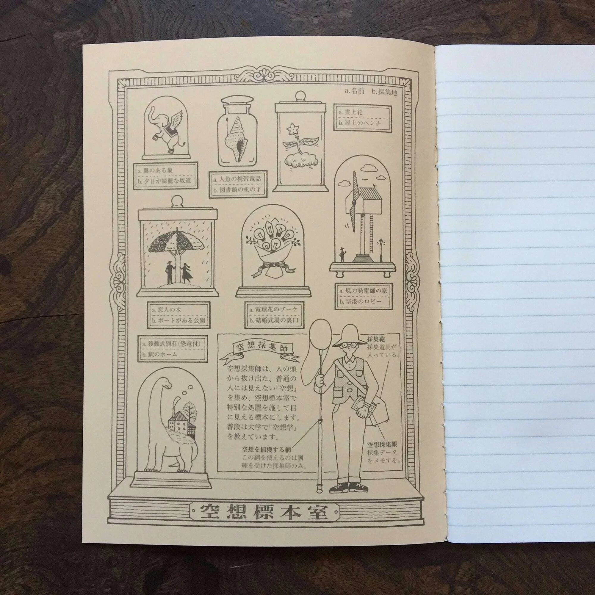 LIFE Kyupodo Fantasy Collection Notebook A5 - Brown - Default Title by Techo Treats Stationery