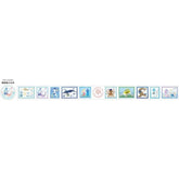 LIFE Kyupodo Masking Tape - Coral Reef Stamps - Default Title by Techo Treats Stationery