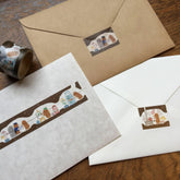 LIFE Kyupodo Masking Tape - Mogura House - Default Title by Techo Treats Stationery