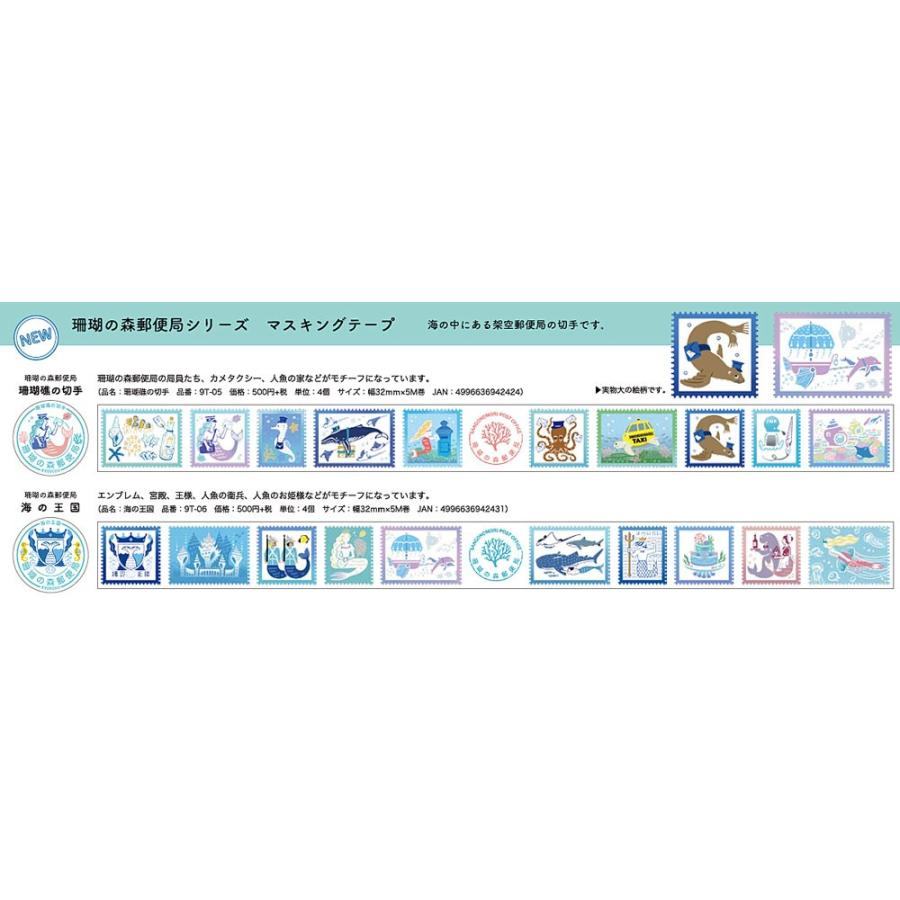 LIFE Kyupodo Masking Tape - Sea Kingdom - Default Title by Techo Treats Stationery